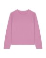 Dames T-shirt Stanley Stella Muser Long Sleeve Bubble Pink